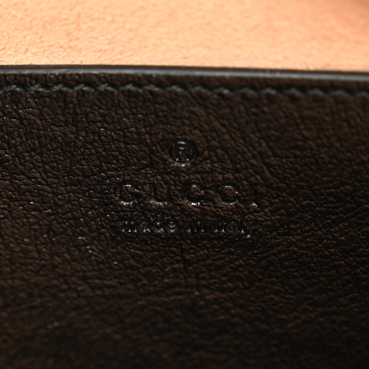 Gucci Monogram Matelasse Diagonal Small GG Marmont Chain Shoulder Bag Beige Black 6 of 12