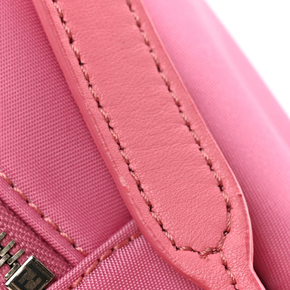 Fendi Nylon Shiny Nappa Nutria Fox Fur Monster Eyes Mini Backpack Charm Lollypop Rosa Fluo Multicolor 8 of 8