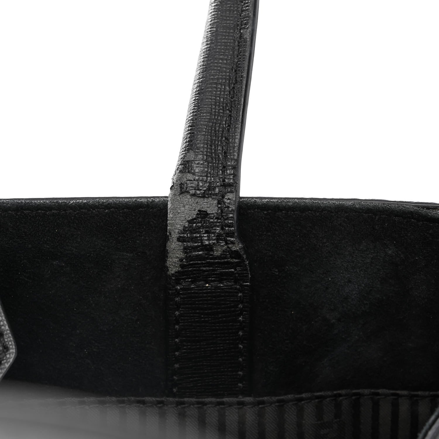 Fendi Vitello Elite Regular 2Jours Tote Black 15 of 17
