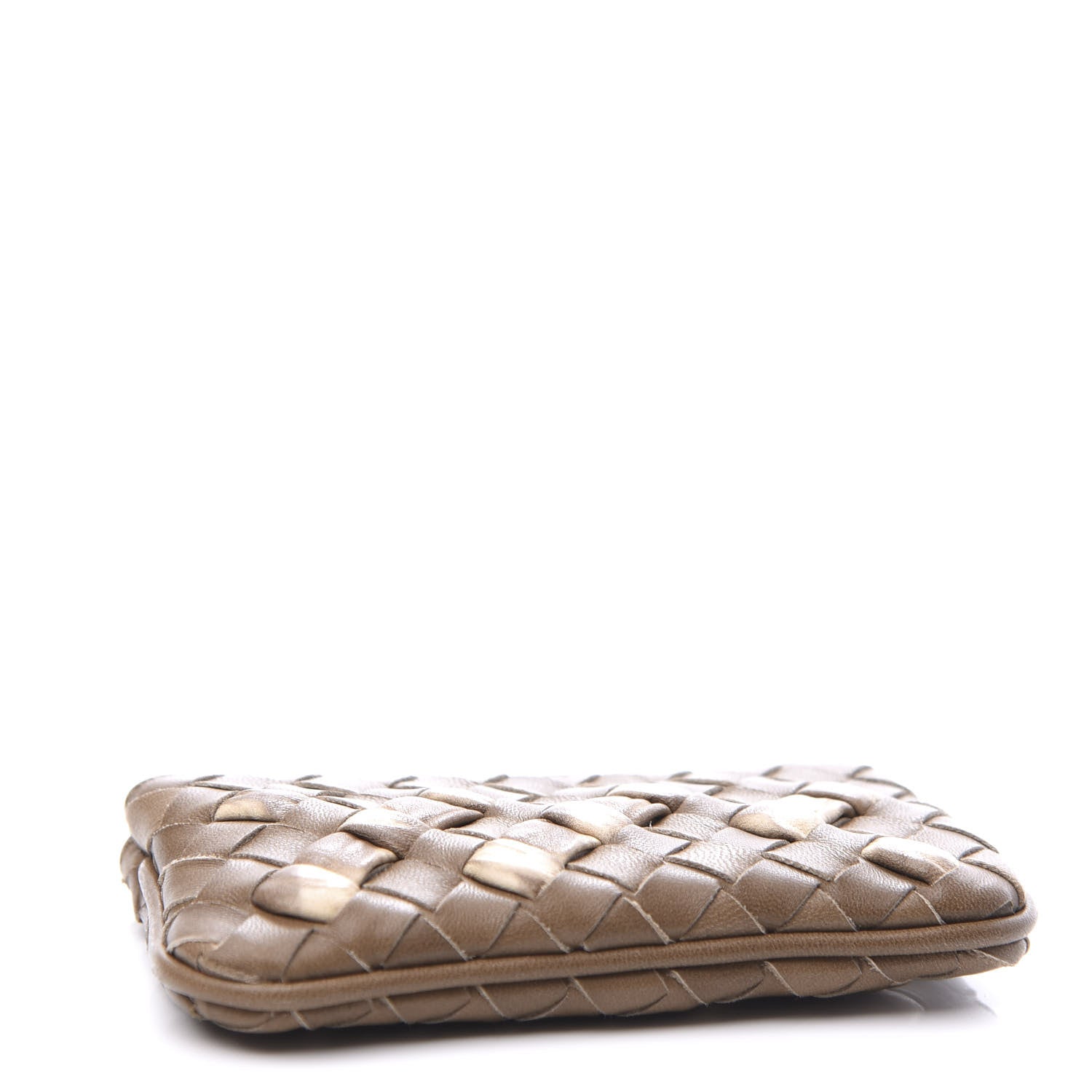 Bottega Veneta Nappa Intrecciato Key Holder Maple 3 of 9