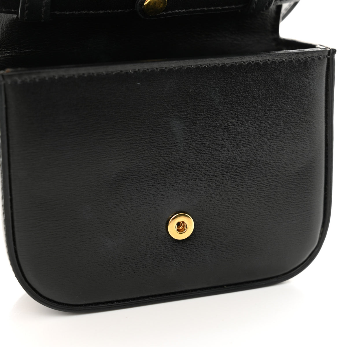 Celine Shiny Calfskin Mini Triomphe Black 11 of 12
