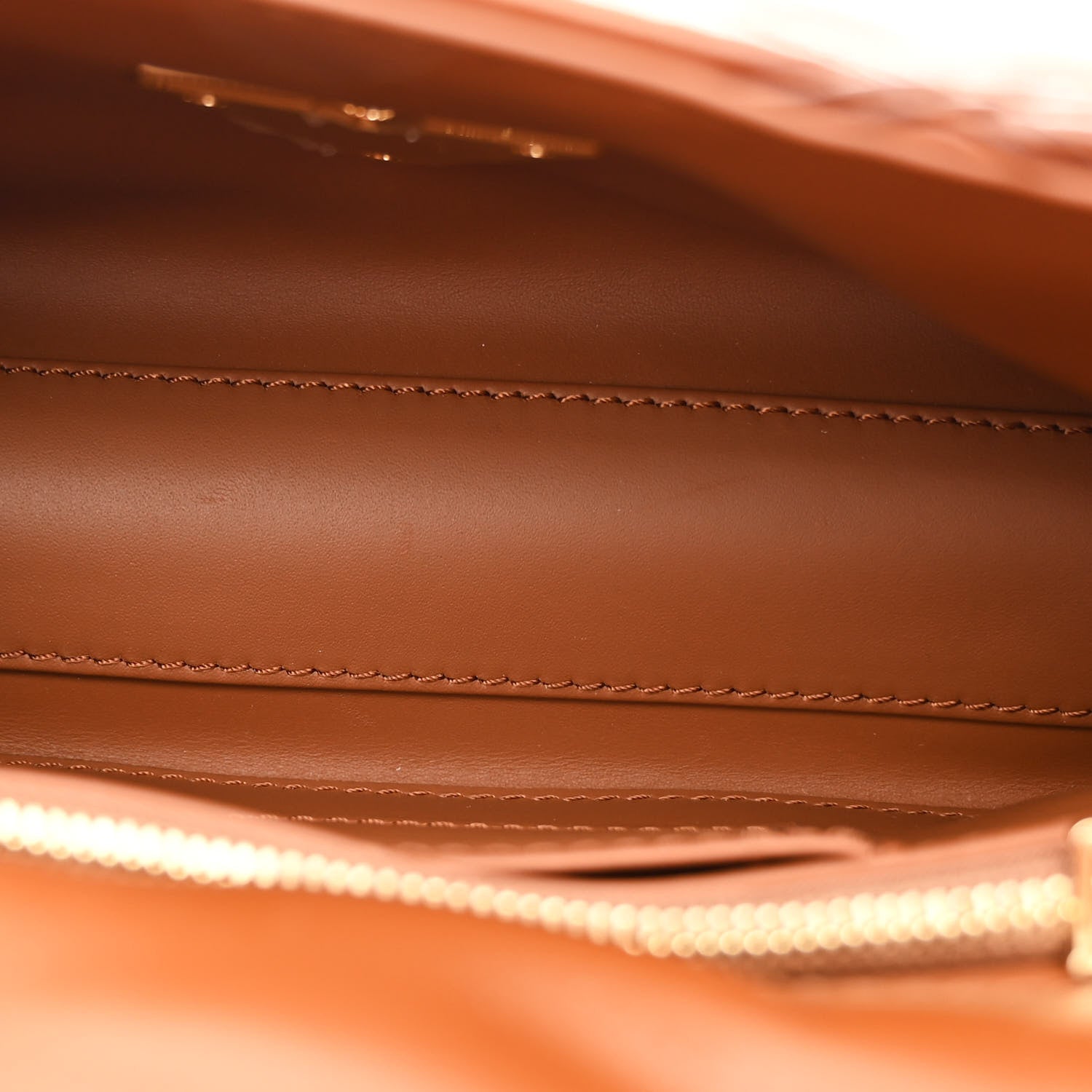 Louis Vuitton Lambskin Malletage Top Handle GO-14 MM Toast Tan 6 of 12