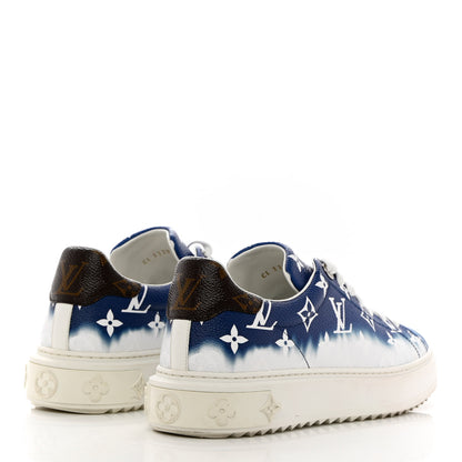 Louis Vuitton Monogram Escale Time Out Sneakers 39 Blue 4 of 16