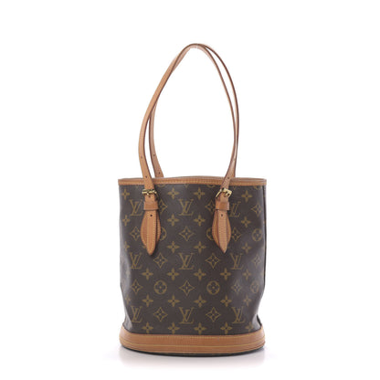 Louis Vuitton Monogram Petit Bucket 23 1 of 16