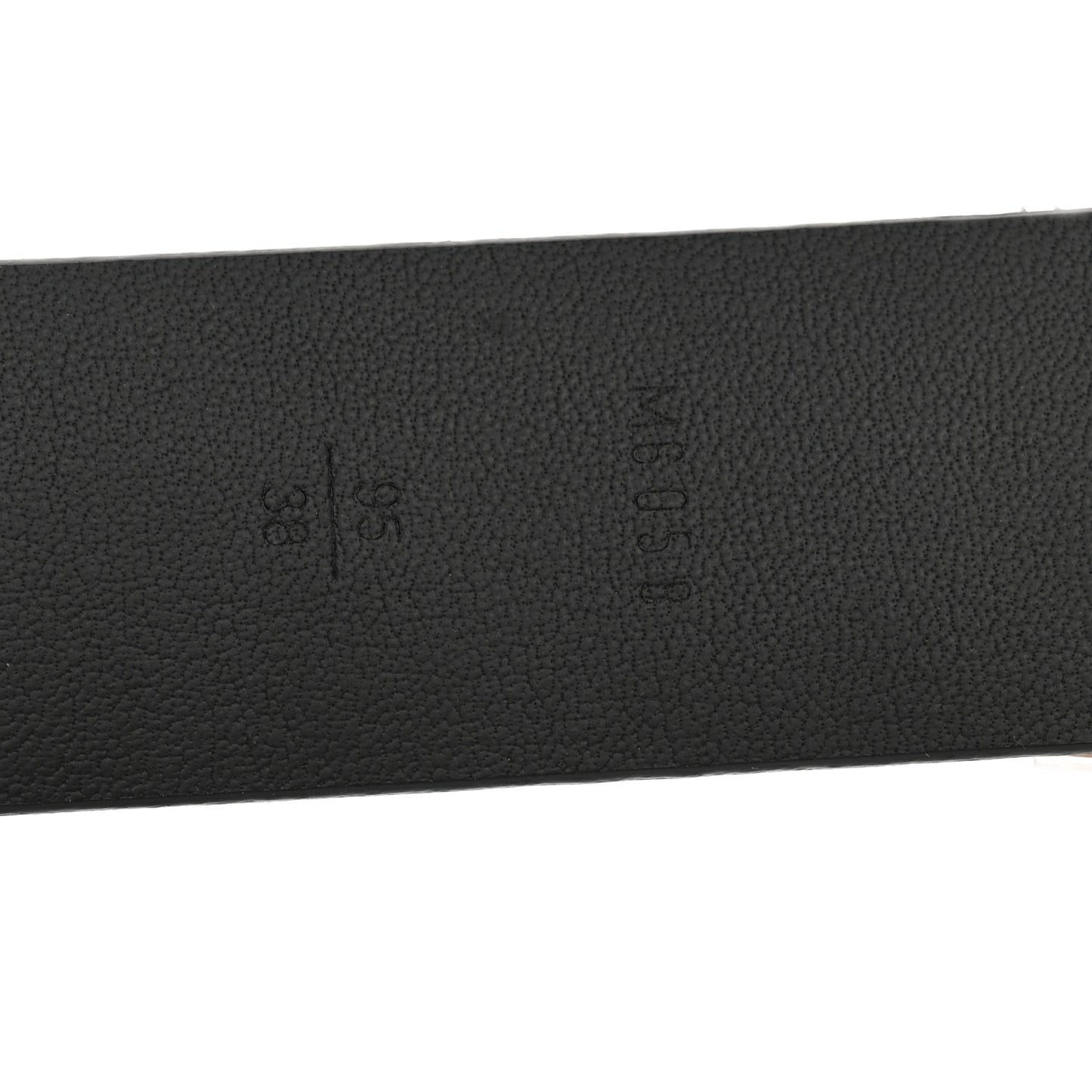 Calfskin 30mm Neogram LV Belt 95 38 Black