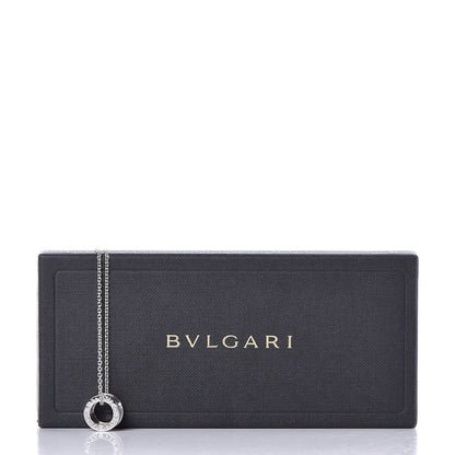 Bulgari 18K White Gold B.Zero1 Pendant Necklace 7 of 7