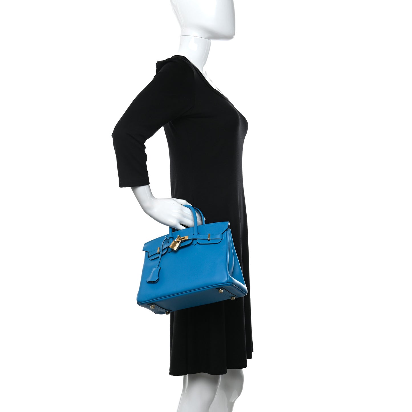 Swift Birkin 25 Bleu Frida
