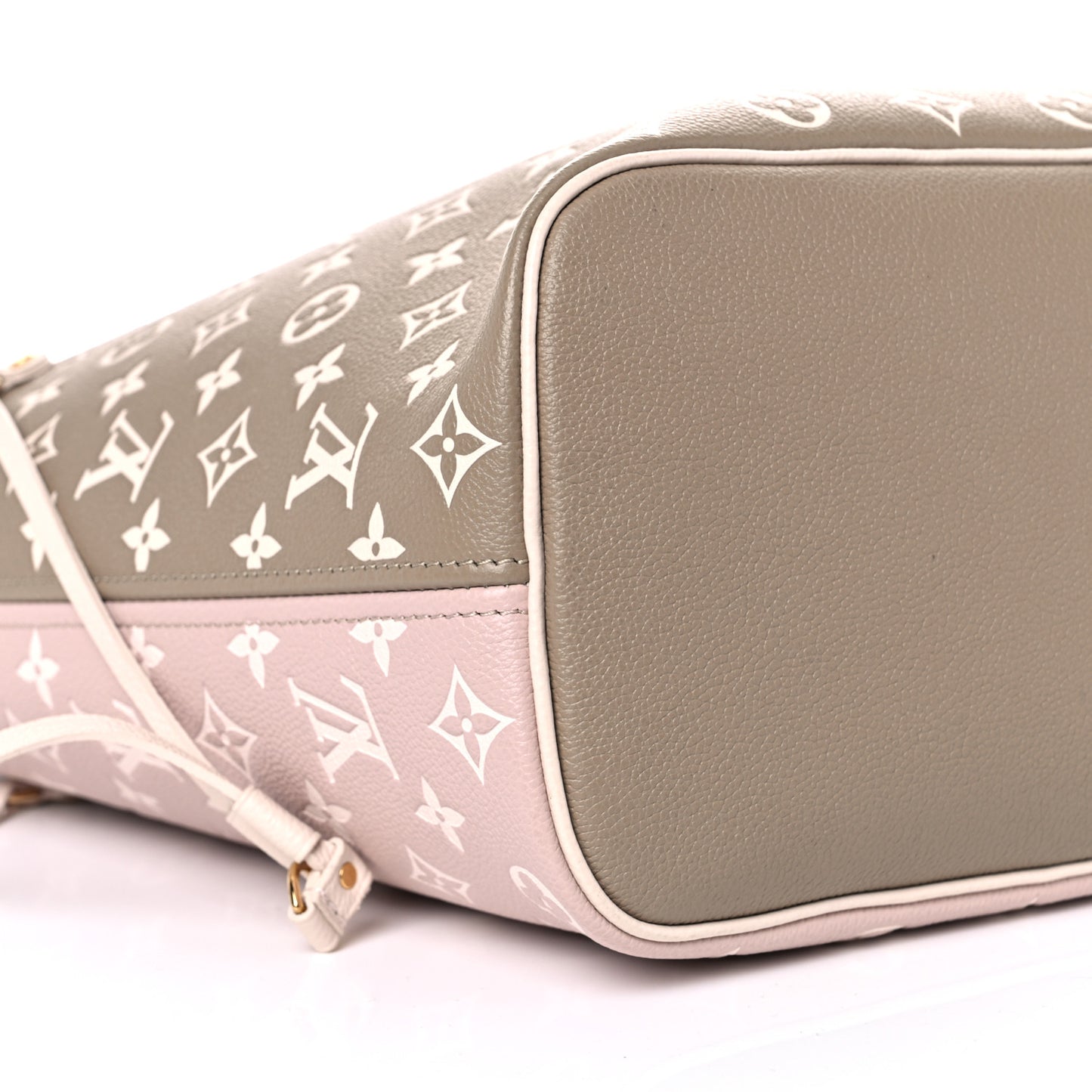 Empreinte Monogram Spring In The City Neverfull MM Kaki Beige Cream