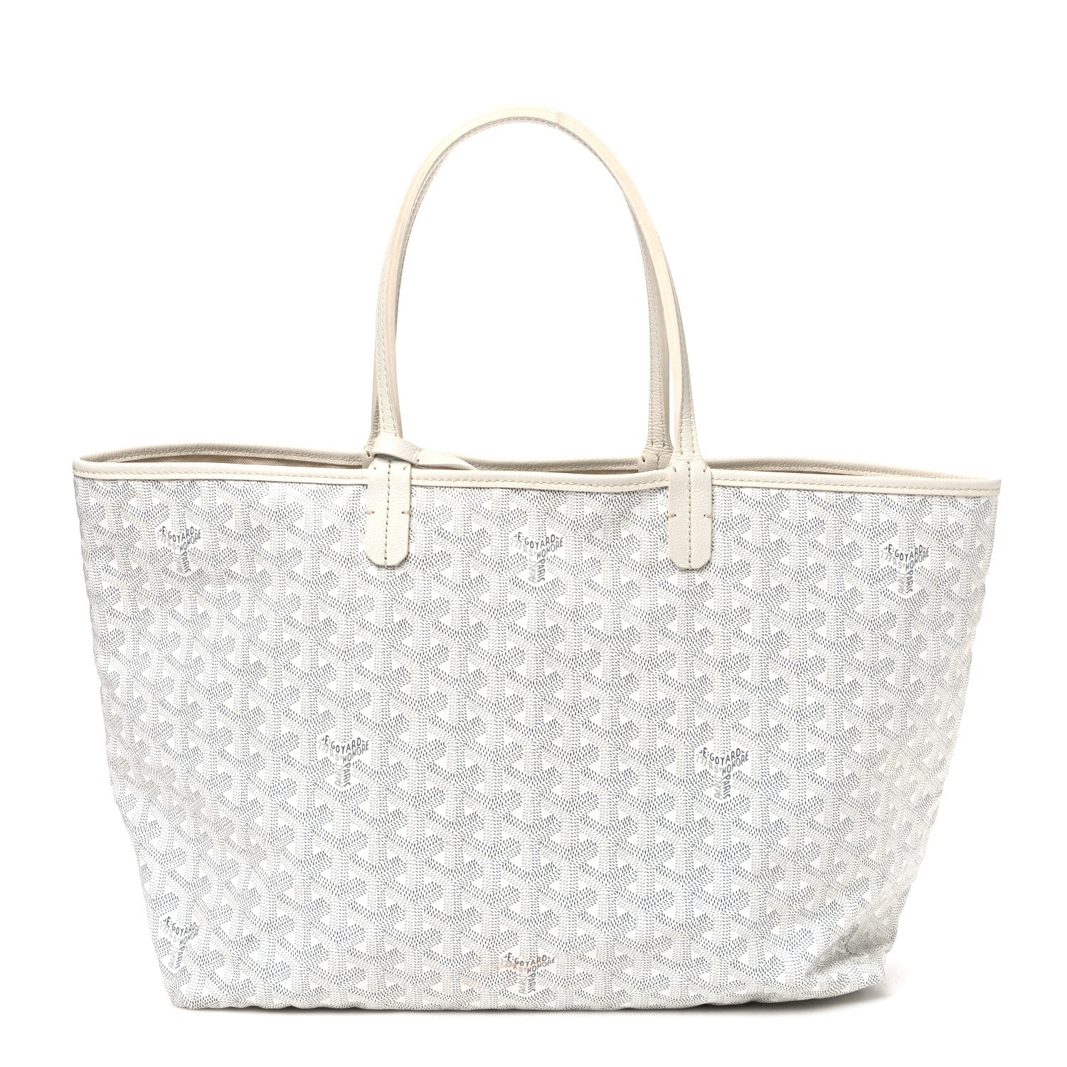 Goyard Goyardine Saint Louis PM White 1 of 12