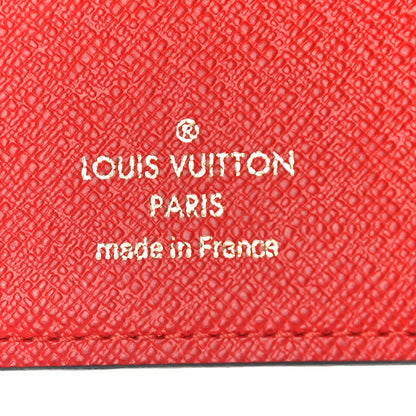 Louis Vuitton Monogram My LV Heritage Small Ring Agenda Cover Rouge Jaune 8 of 11