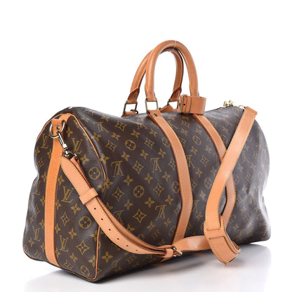 Louis Vuitton Monogram Keepall Bandouliere 45 3 of 16