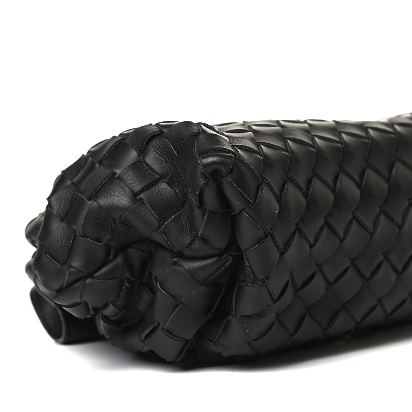 Nappa Intrecciato Messenger Bag Black
