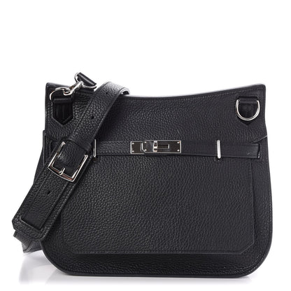 Hermes Taurillon Clemence Jypsiere 28 Black 1 of 9