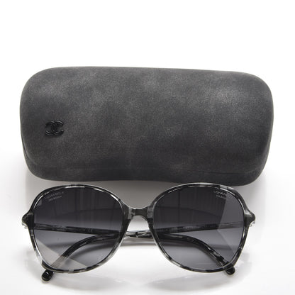 Chanel CC Polarized Sunglasses 5344 Black Grey 8 of 8