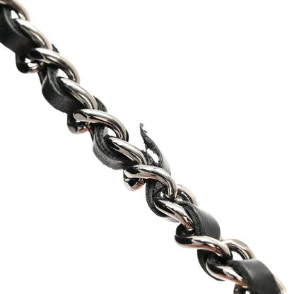 Chanel Patent Quilted Wallet On Chain WOC Black 15 of 15