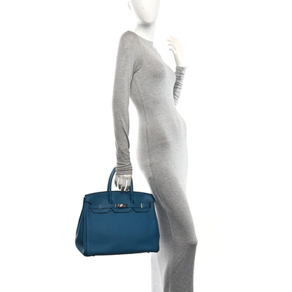 Hermes Togo Birkin 35 Cobalt 2 of 10