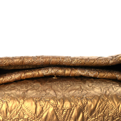 Louis Vuitton Jacquard Quilted Monogram Limelight Clutch PM Gold 13 of 13