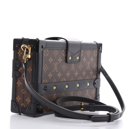 Louis Vuitton Monogram Petite Malle Black 3 of 9