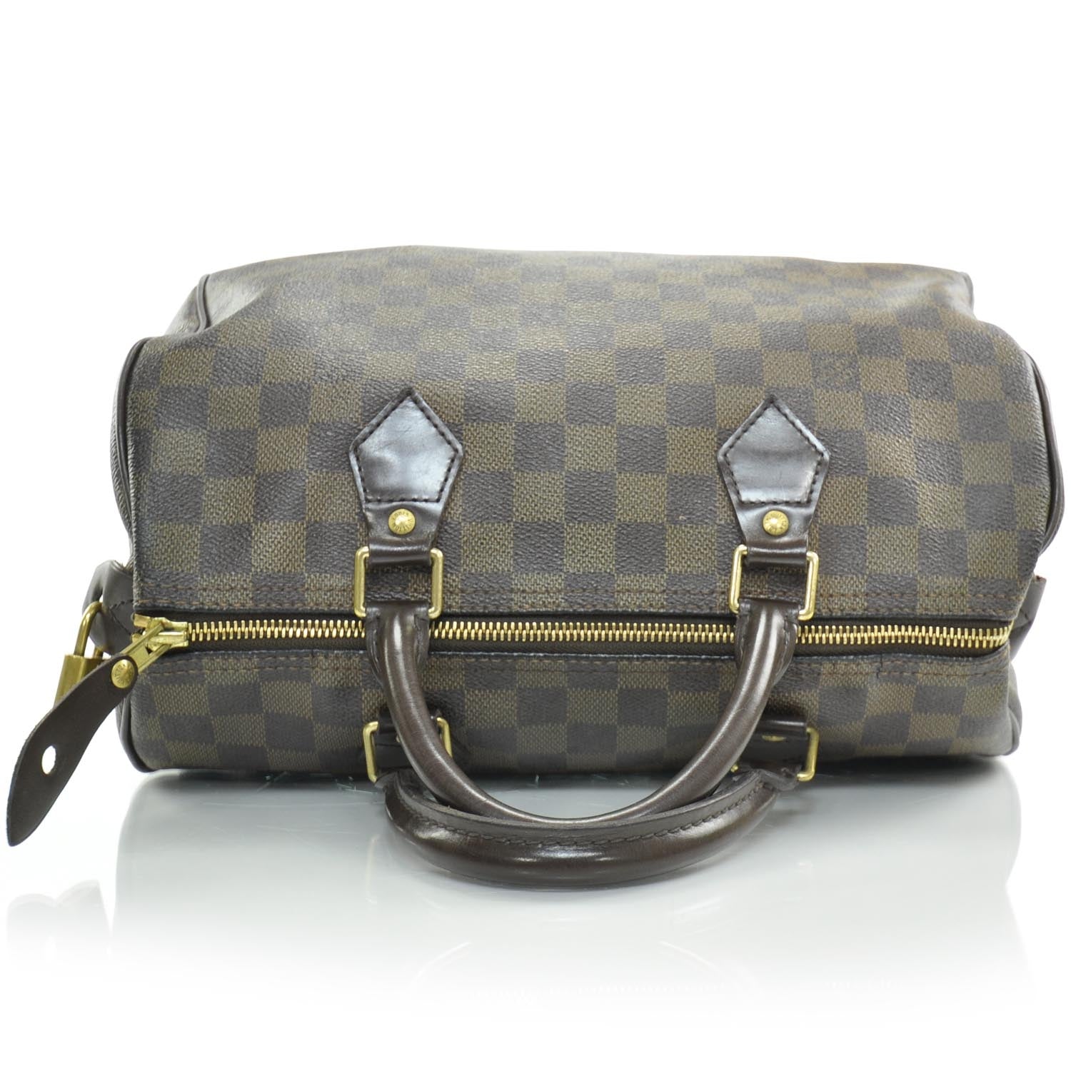 Louis Vuitton Damier Ebene Speedy 30 5 of 8