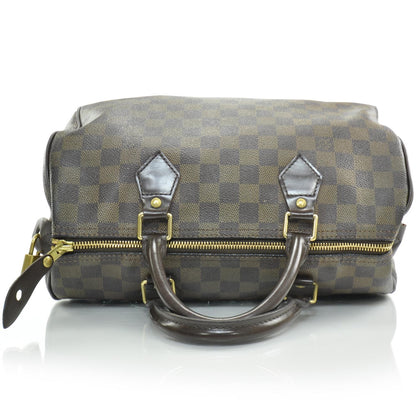Louis Vuitton Damier Ebene Speedy 30 5 of 8