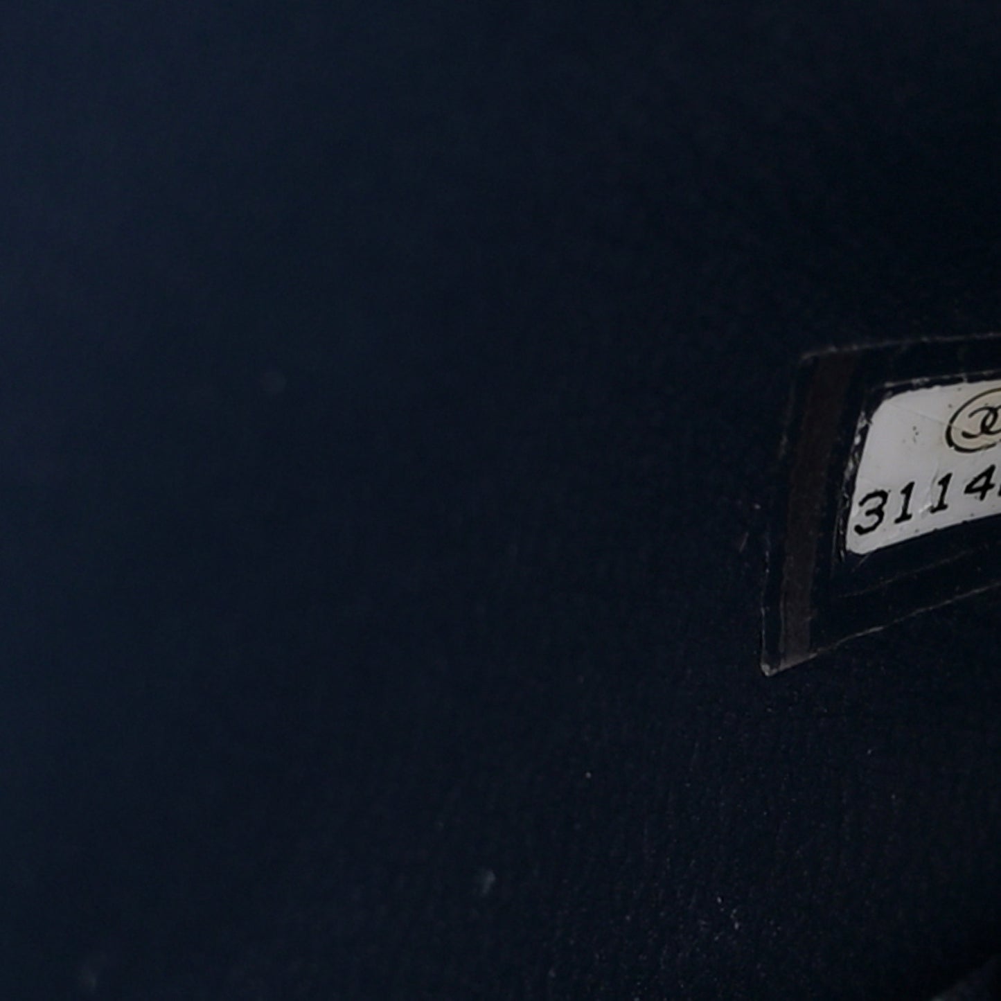 Caviar Quilted Large Sweet Classic Flap Navy Blue