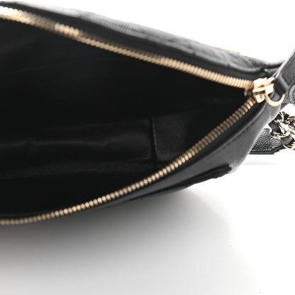 Chanel Caviar Quilted Filigree Waist Bag Black 5 of 9