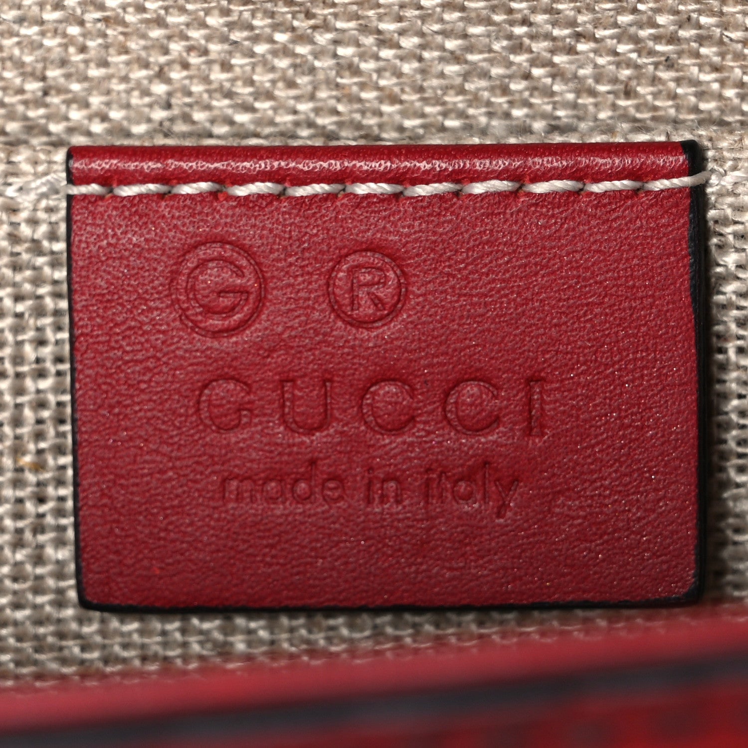 Gucci Microguccissima Medium Emily Chain Shoulder Bag Red 6 of 11
