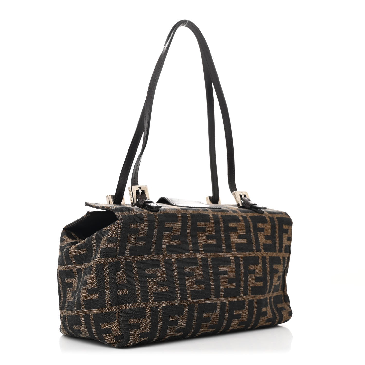 Fendi Zucca Shoulder Bag Tobacco 3 of 12