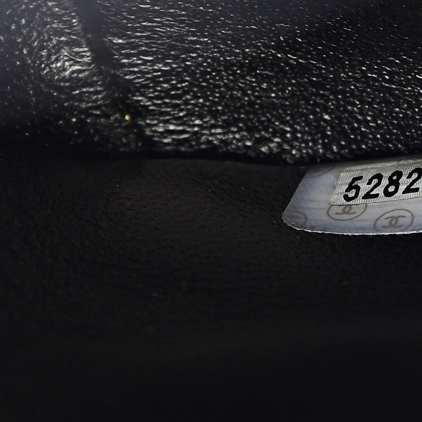 Caviar Quilted Medallion Tote Black