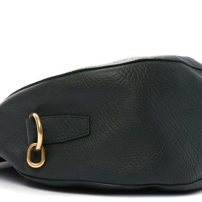 Burberry Grainy Calfskin Medium Knight Bag Vine 8 of 9