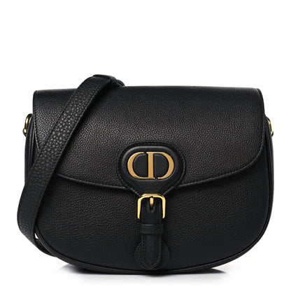 Christian Dior Grained Calfskin Medium Bobby Flap Black 1 of 9