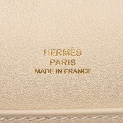 Hermes Swift Kelly Pochette Clutch Craie 21 of 31