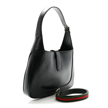 Gucci Calfskin Small Jackie Shoulder Bag Black 3 of 10