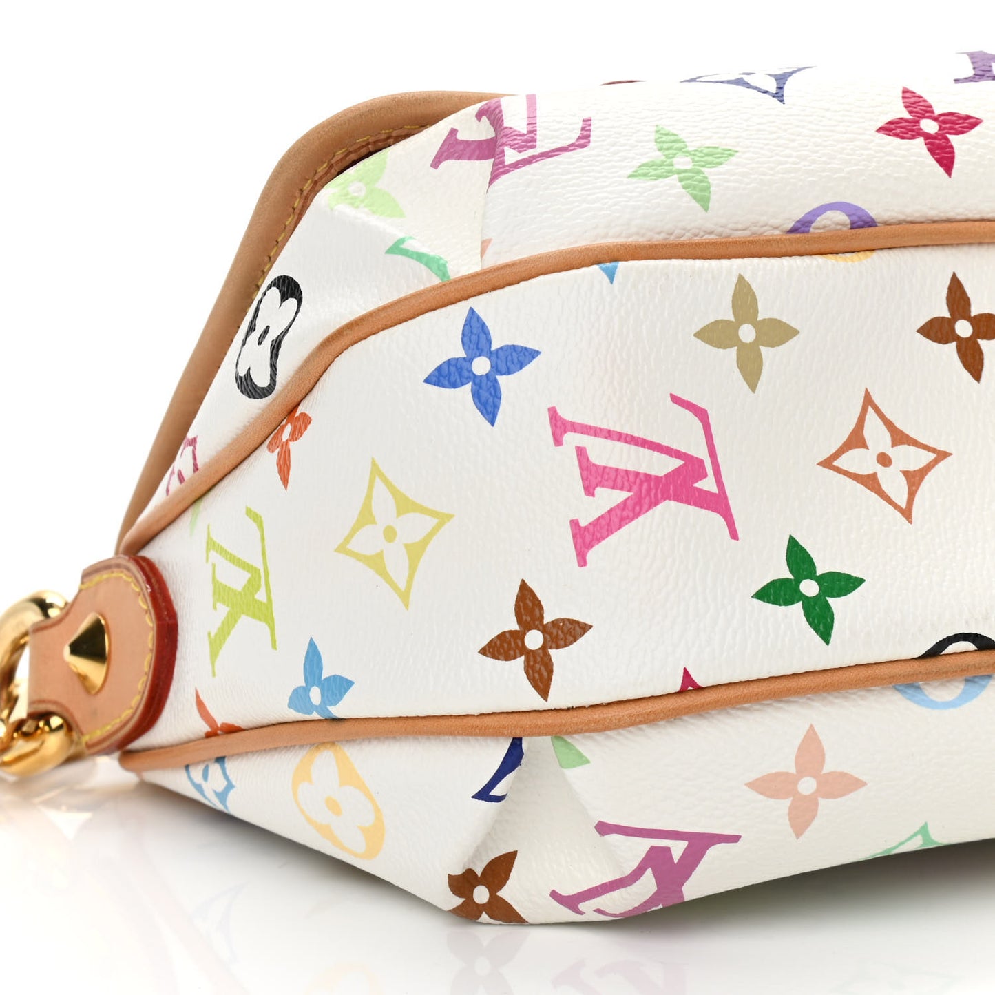 Monogram Multicolor Patti White