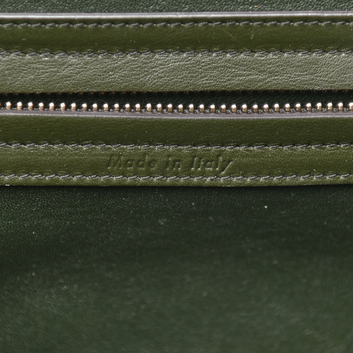 Celine Nubuck Medium Phantom Luggage Bottle Green 8 of 12