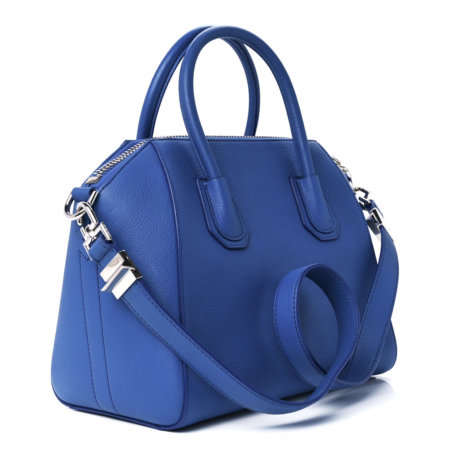 Givenchy Sugar Goatskin Small Antigona Indigo Blue 3 of 11