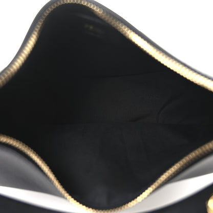 Fendi Vitello Grace Matte Small Fendigraphy Hobo Bag Black 5 of 10