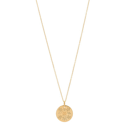 Gucci 18K Yellow Gold Enamel Icon Blooms Necklace 1 of 5