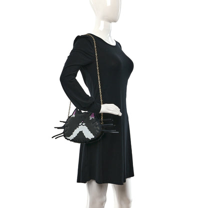 Louis Vuitton LOUIS VUITTON Epi Grace Coddington Catogram Chain Pochette Black 2 of 9