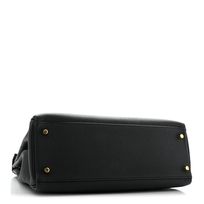 Hermes Togo Kelly Retourne 32 Black 4 of 12