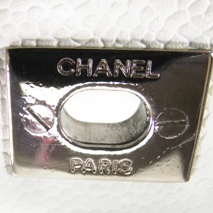 Chanel Caviar Jumbo Flap White 11 of 12