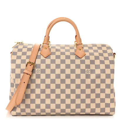 Louis Vuitton Damier Azur Speedy Bandouliere 35 1 of 9