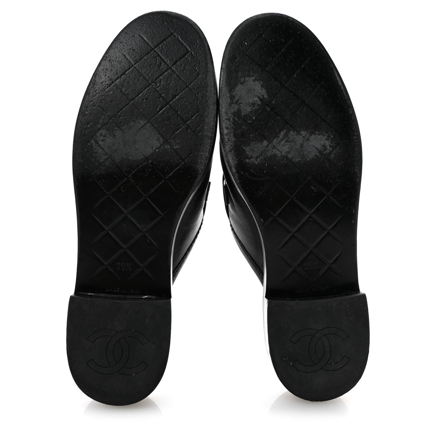 Chanel Lambskin Quilted CC Turnlock Mules 39.5 Black 6 of 11