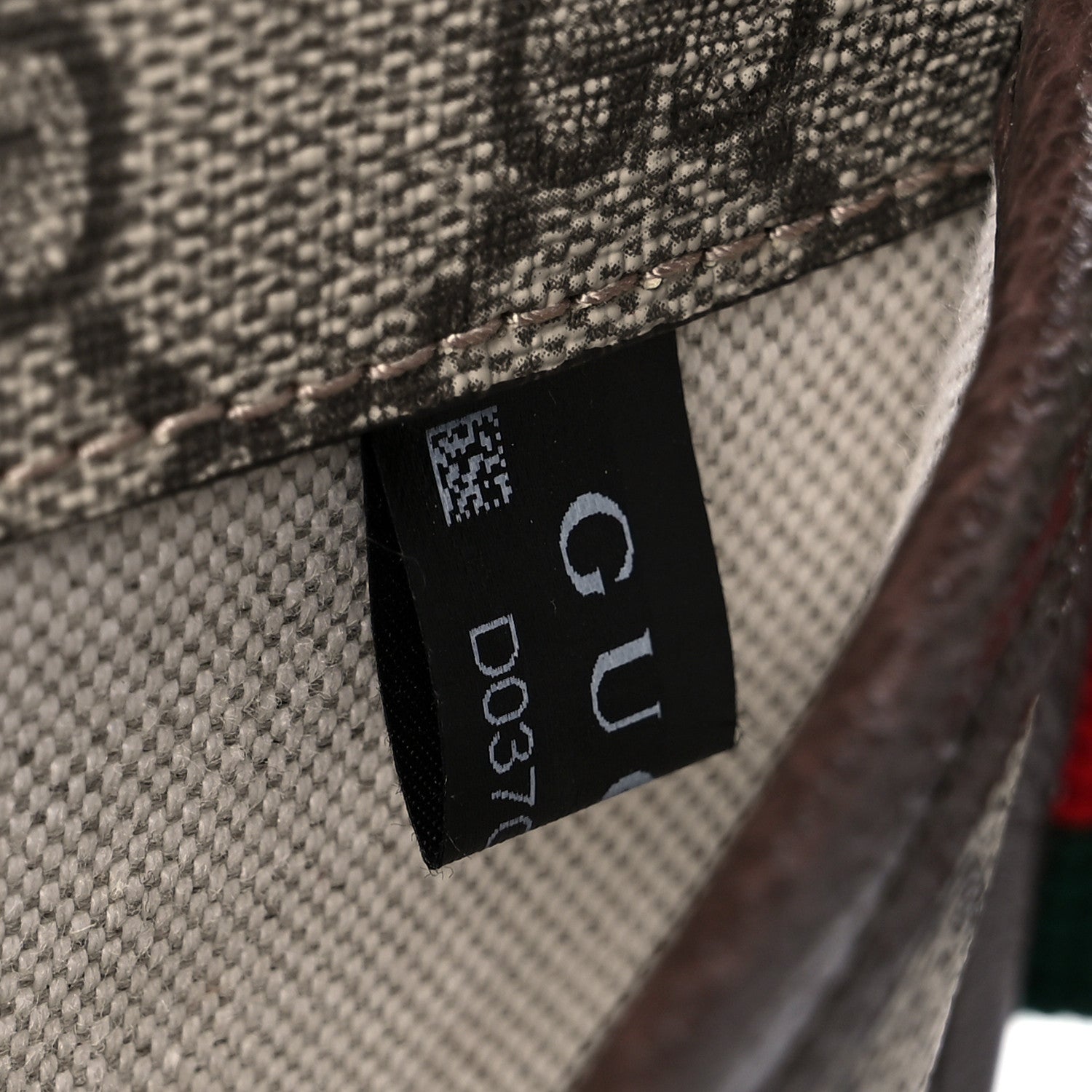 Gucci GG Supreme Monogram Neo Vintage Web Belt Bag Brown 8 of 12
