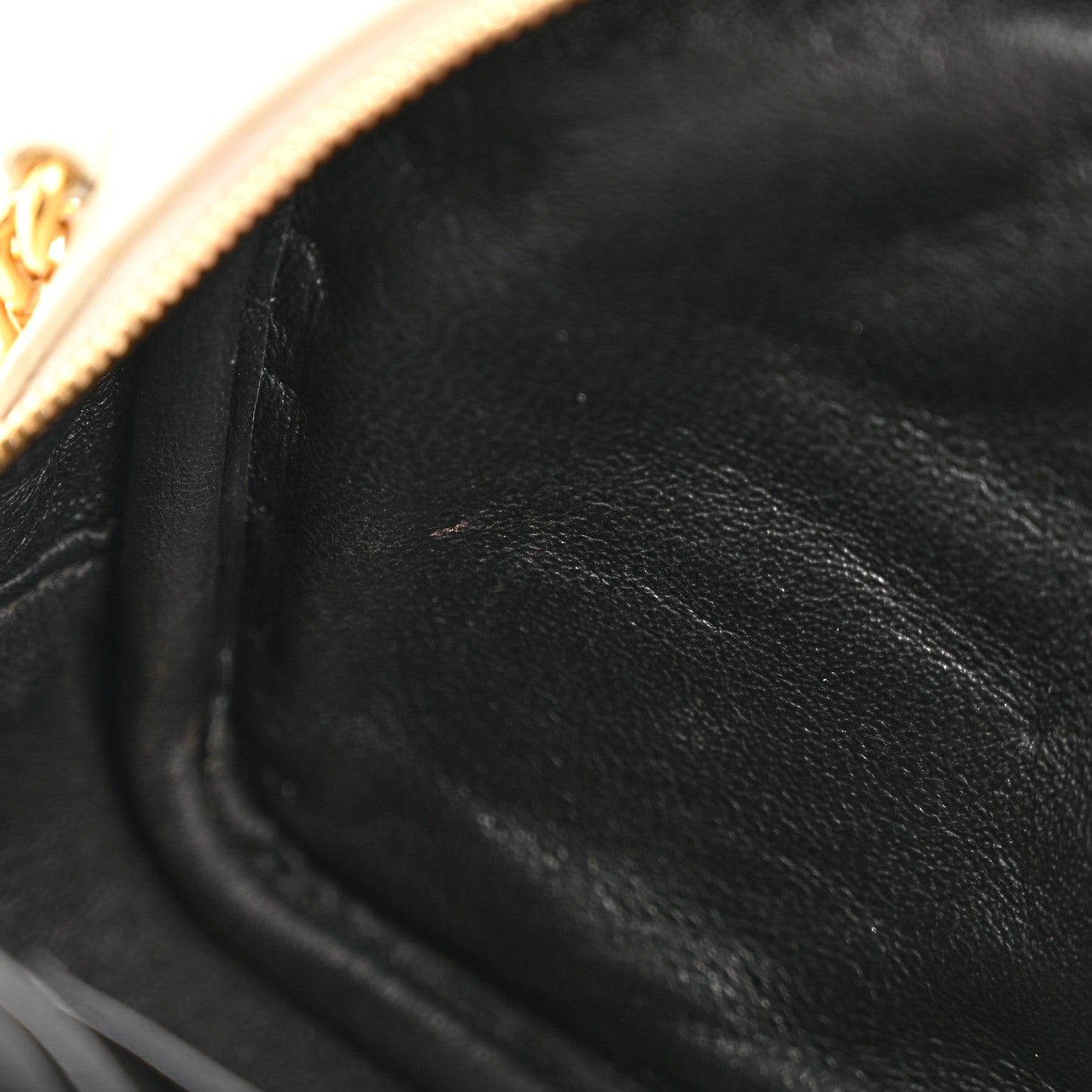 Saint Laurent Calfskin Matelasse Monogram Mini Lou Camera Bag Crema Soft 11 of 14
