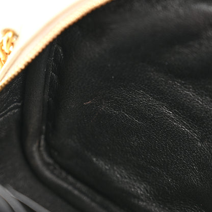 Saint Laurent Calfskin Matelasse Monogram Mini Lou Camera Bag Crema Soft 11 of 14