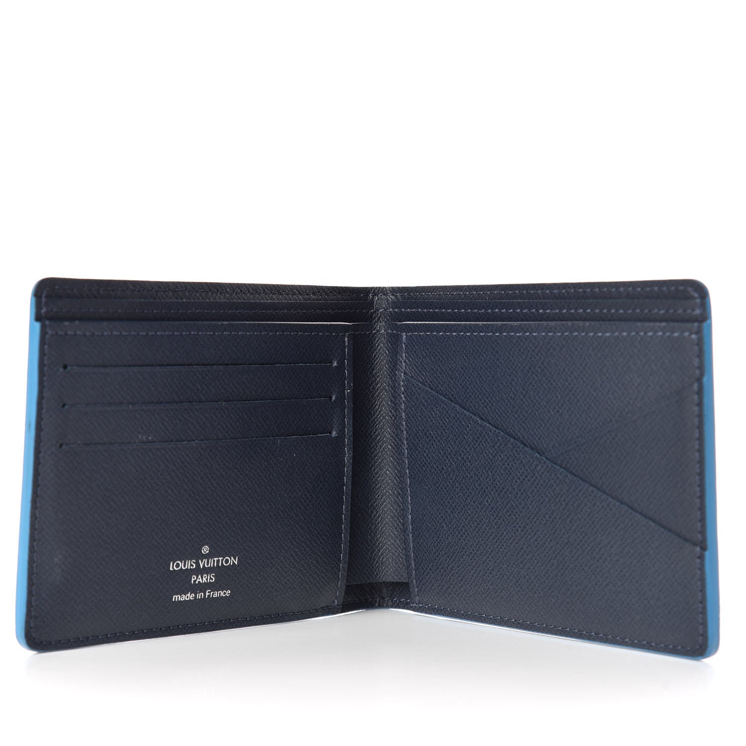 Louis Vuitton Taiga Articles De Voyage Multiple Wallet Blue Marine 4 of 8