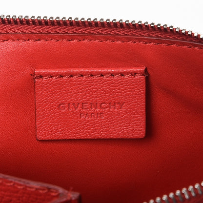 Givenchy Grained Goatskin Antigona Crossbody Medium Red 6 of 7