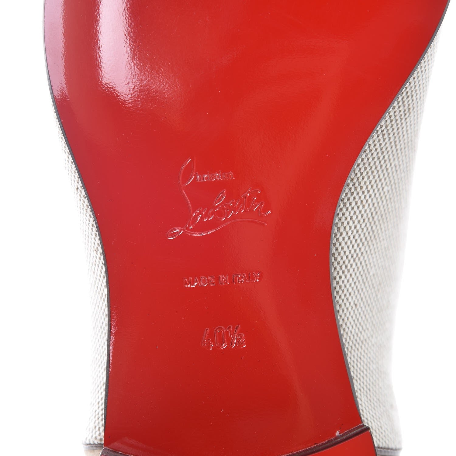 Christian Louboutin Calfskin Suede Mens Greggo Orlato Flat Oxfords 40.5 Version Mandorla 6 of 8