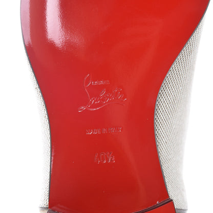 Christian Louboutin Calfskin Suede Mens Greggo Orlato Flat Oxfords 40.5 Version Mandorla 6 of 8